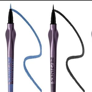 NIB 2 Urban Decay 24/7 Inks Vegan Liquid Eyeliner Pens - Oil Slick and Hi Energy